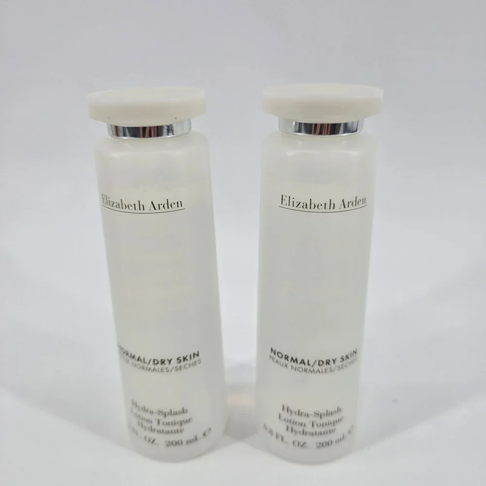 Elizabeth Arden Hydra-Splash Toner Set Normal/Dry Skin 6.8oz 200ml 2pk NEW